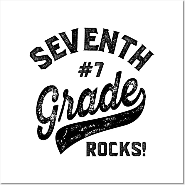 Seventh Grade Rocks! Wall Art by C_ceconello